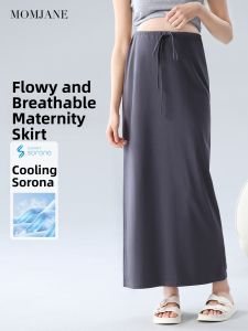 Mom Jane | Pregnant Women Stylish and Elegant Summer Half Skirt