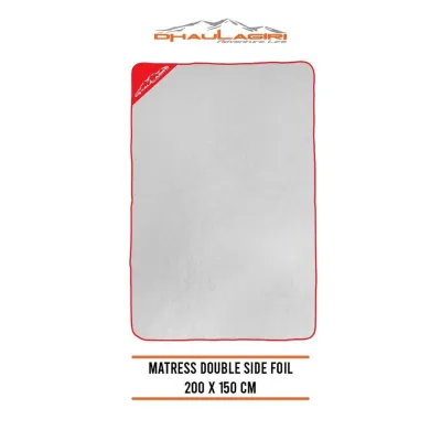 MATRAS CAMPING MATRAS ALUMINIUM FOIL DOUBLE DHAULAGIRI UKURAN BESAR 200X200 200X150 ALAS TIDUR TENDA CAMPING GUNUNG OUTDOOR