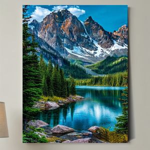 BILIBILI | Acrylic Paint By Numbers Natural Scenery painting By Numbers on Canvas Coloring By Number for Adults Paint Digital Art