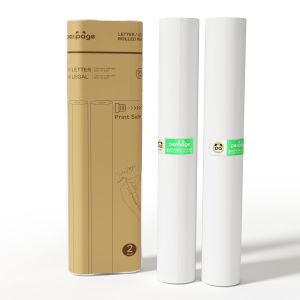 PeriPage Mini A4 Máy In Nhiệt Nhanh Khô Liên Tục Cuộn Giấy 100 Tờ Lưu Trữ Dài Giấy In Ảnh Cho Máy In Di Động