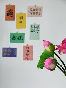 BAIFULING | High-end Auspicious Lotus Artificial Flower Decor