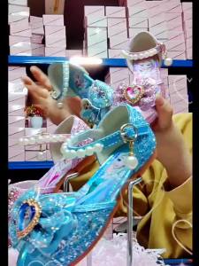 MENGBEIHUAN | Ariel Princess Summer Girls Sandals