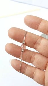 Lắc tay 1 hạt đá thiên nhiên/ MARS/ Vòng tay Bạc Đá phong thủy cá tính - MARS KaKa