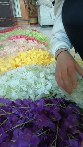 【Ready stock】10PCS-60/100CM  Artificial Orchid String Artificial Vine With Flower For Home Decor