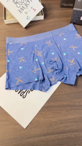 CRAB SECRET Celana Dalam 1PCS/3PCS Model Sehat Serat Tumbuhan Alami Murni Crab-Model A704