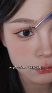 Mi giả Mlen Diary Hướng dương Mi cụm dễ gắn tự nhiên tiện lợi cho người mới trang điểm