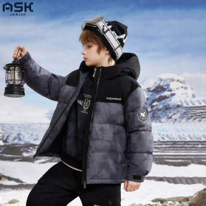 Ask Junior | Warm Duck Down Kids Down Jacket
