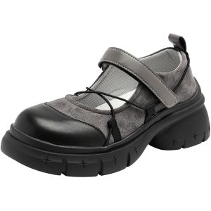 Agsdon | New Breathable Thick Sole Height Increasing Mary Jane Shoes for Summer