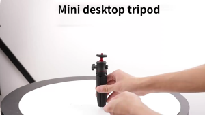 Tripod Mini - Chân Máy Nhỏ Gọn Cầm Tay KM-02 - Chân Đế Bàn Tabletop Stand Gấp Gọn Thành Tay Cầm- 975