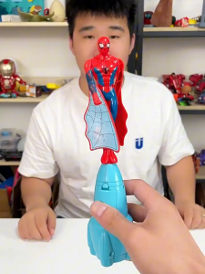 TUmama ของเล่นกลางแจ้งซูเปอร์ฮีโร่บินดึงสายสำหรับเด็กเล่นการโต้ตอบแบบสนุกสนาน