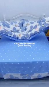 💥CADAR HOTEL 5D BERCORAK HIGH QUALITY 💥100% COTTON 7IN1 SET COMFORTER WITH BEDSHEET