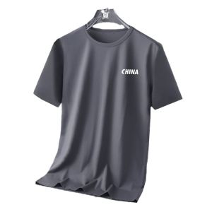 Mens Summer Loose Fit Casual T-shirt