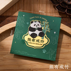 Panda Bookmarks High-end Brass Metal Creative Cultural Gifts Memorial Prizes for Primary School Students Teacher Gifts Company Souvenirs Stationery