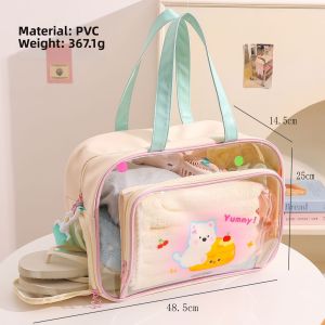 Loolecondera | Cute Large Capacity Waterproof Separation Travel Toiletry Bag