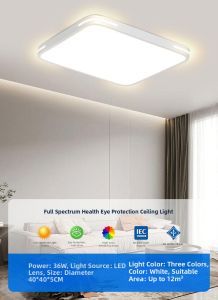 Chigo | Slim Eye-Protective LED Ceiling Light