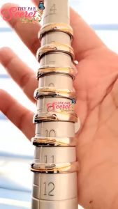 YJ30 Buy 1 Take 1 Ring for Woman Ring For Men Wedding Ring Couple High Quality Stainless Steel Ring Hypoallergenic Non Tarnish Non Fading Non Pawnable Promise Ring Engagement Ring Singsing Best Seller Zircon Cubic Zirconia Wholesale