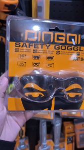 DINGQI Kaca Mata Kerja PVC Working Glass PVC Bening Clear 94001 94003 ID04503