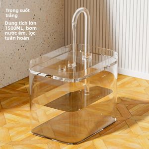 MONLEYTA | Máy cung cấp nước tự động cho mèo Dụng cụ ăn chăn chó Dụng cụ cung cấp nước Đồ dùng thú cưng Máy cung cấp thức ăn cho mèo