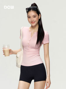 DCW | Áo Thun Yoga Ôm Body Tay Ngắn