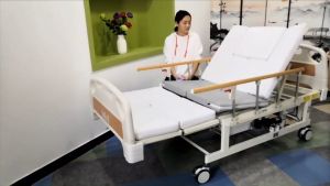 พร้อมส่งด่วน เตียงผู้ป่วยไฟฟ้า เตียงพยาบาล เตียงคนไข้ เตียงไฟฟ้า ที่นอนผู้ป่วย เตียง 3 ไกร์ เตียงผู้สูงอายุ ปรับตะแคงซ้าย/ขวา มีรีโมท พร้อมเบาะนอน มี 3 รุ่น DD Warehouse