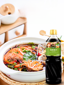 Premium Seafood Flavor Sauce Lemon Shrimp Chicken Claw Cold Dish Dressing Dumpling Dipping Sauce Flavorful Seafood Flavor