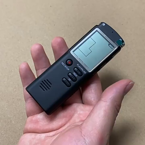 【รองรับภาษาไทย】เครื่องบันทึกเสียงระดับมืออาชีพ T60 ลดเสียงรบกวน HD เครื่องเล่น MP3 พร้อมหูฟังภายนอก