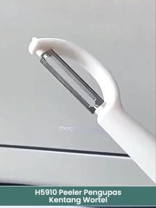 SMK.D110 Pengupas Buah Kentang Wortel Fruit Slicer Pisau Kupas Bahan Stainless Steel