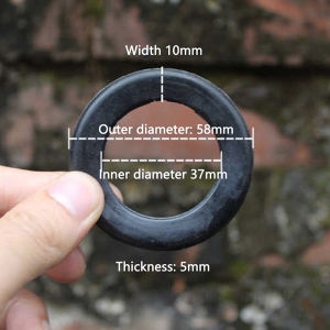2Pcs Fuel Tank Cap and Rubber Gaskets Compatible with CG125 CG150 and XF Pearl Motorcycles