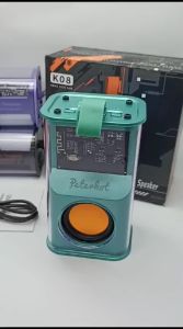 Speaker Bluetooth Transparan K08 Portable Wireless Speaker Mini RGB - Speaker Bluetooth - Speaker Usb - Speaker Aktif Portable - Speaker Lucu