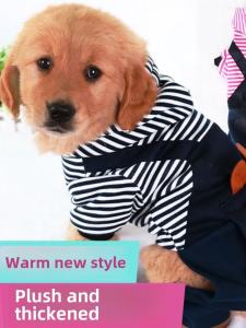 Dog Clothes Autumn and Winter Clothes Dog Dog Clothes Teddy Clothes Pet Clothes VIP Bichon Dog Clothes Winter Clothes Four-Legged Pet Clothing