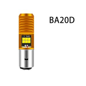 1PC P15D H4 H6M BA20D 6000K LED Đèn Pha Xe Máy Bóng Đèn 3030LED Ánh Sáng Trắng Đèn Cho Moto Xe Tay Ga Phụ Kiện Xe Máy