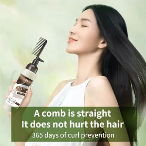 Hair Straight Cream Straightening Natural Curling Hair Straightening Cream Softener Ion Perm No Clip No-Rinse Hair