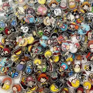 Bandai | One Piece Anime 2cm Tấm Acrylic Một Lớp DIY Cosplay Prop Kẹo Khỉ Hoạt Hình Hội Nghị Trang Trí Sổ Tay