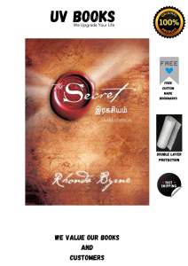 [100% ORIGINAL BOOK/READY STOCKS] THE SECRET (TAMIL) RAGASIYAM Rhonda Byrne (Slightly Dented)