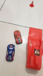 Set Mainan Kereta & Pelancar – Cars McQueen / Avengers Toy Car Launcher with Cars Set