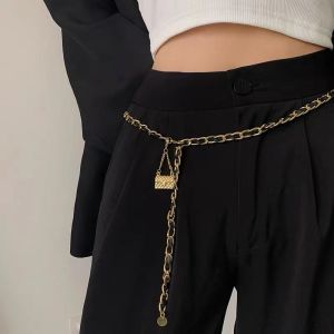 ZHANDONG | Versatile Elegance Metal Braided Womens Belt and Chain