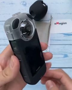 【24H Ship】aMagisn Anti-Fog Lens Guards For Insta360 X3 with Silicone Case and Lens Cap Protective Cover Case Insta360 X3/X4 Accessories Kit