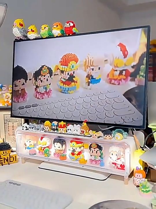 Mekansm immortal Building Blocks Mini Bricks Creative Cute Lion Dance ...