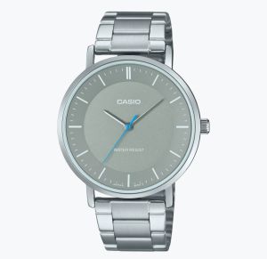 CASIO MENS SILVER MTP VT04D 8E