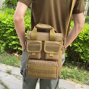 Tactical Men Shoulder Bag Outdoor Travel Sports Hiking Fishing Commuting Crossbody Bags Molle Large Cycling Camping Handbag