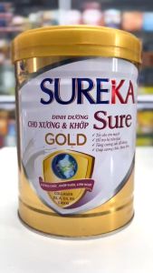 Sữa Xương khớp Sureka Sure Gold xương chắc khớp khỏe linh hoạt 850g