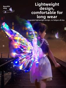 Hui Cheng Toys | Light-Up Moving Butterfly Wings Toy