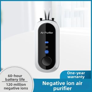 Uhada | Portable Mini Air Purifier with Ionizer for Formaldehyde and Virus Elimination