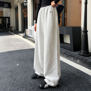 Fashionable Straight Leg Casual Pants for Junior High School Students Autumn New Style Sporty Trousers for Teenage Girls