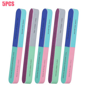 7 Sides Nail Buffers Files Professional Polisher for Nail Art Manicure Polishing Block Buffing Cream Tools 7 Sides N