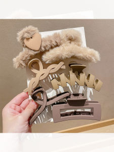 Kẹp Tóc Nhung Mùa Thu Đông Dành Cho Nữ Kẹp Tóc Đuôi Cá Kẹp Tóc Búi Tóc Thời Trang Mới 2023 Kẹp Tóc Phong Cách Hàn Quốc Pink Empress