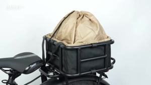 Túi Đựng Đồ Phía Sau Xe Đạp Dung Tích Lớn Chống Thấm Nước Chất Liệu Polyester Dành Cho Xe Đạp Điện Du Lịch Ngoài Trời Mua Sắm