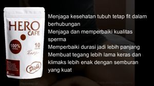 Kopi Kuat Aroma Hero Cafe Stamina Kopi Bubuk Instan Nafsu Saiba