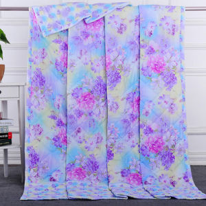 เครื่องปรับอากาศแบบซักได้ ฤดูร้อน น้ำหนักเบา ผ้าห่มเด็กอนุบาล นักเรียน Single Double Size โพลีเอสเตอร์ Fiber Filling