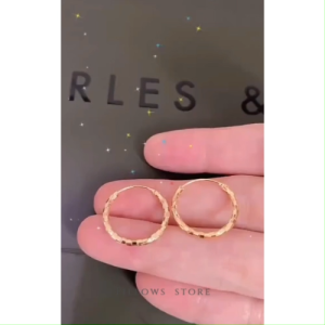 Anting Gipsy Bambu Perhiasan Wanita Fashion Simple Cantik Korean Terbaru